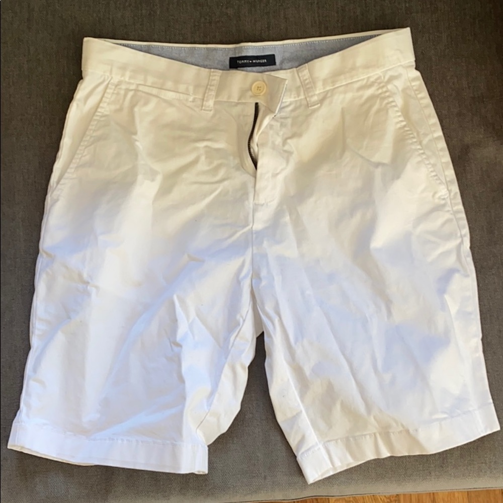 Tommy Hilfiger white khaki shorts 30 waist